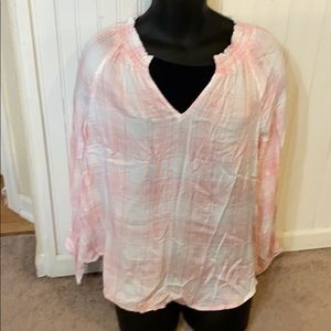 NWT Harper Heritage pink plaid shirt XL